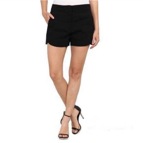 Theory Women's Linen Black Shorts Size 2 - Picture 1 of 5